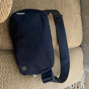 Navy Blue Lululemon belt bag